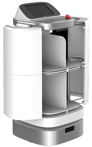multi-level module delivery robot
