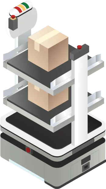 conveyor module mobile robot