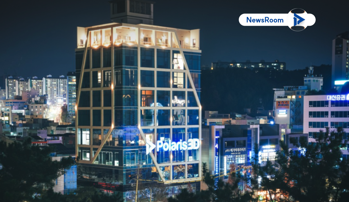 폴라리스쓰리디 포항 사옥 전경
