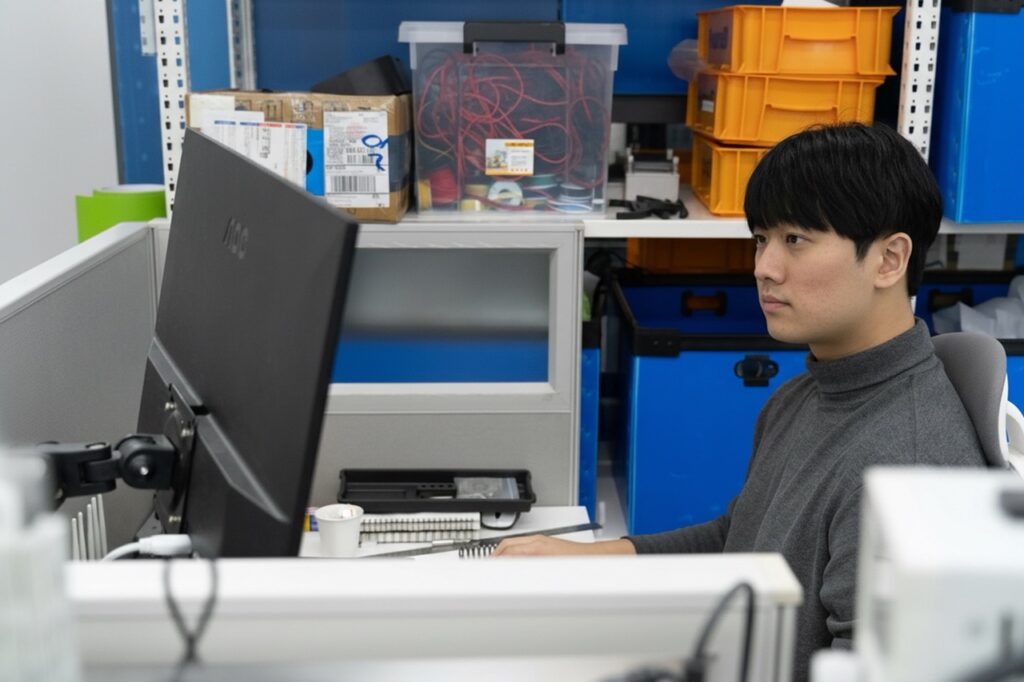 폴라리스쓰리디 기구매카닉 엄기영 파트장 - 폴라리스쓰리디에서 HW 개발을 담당하고 있다.