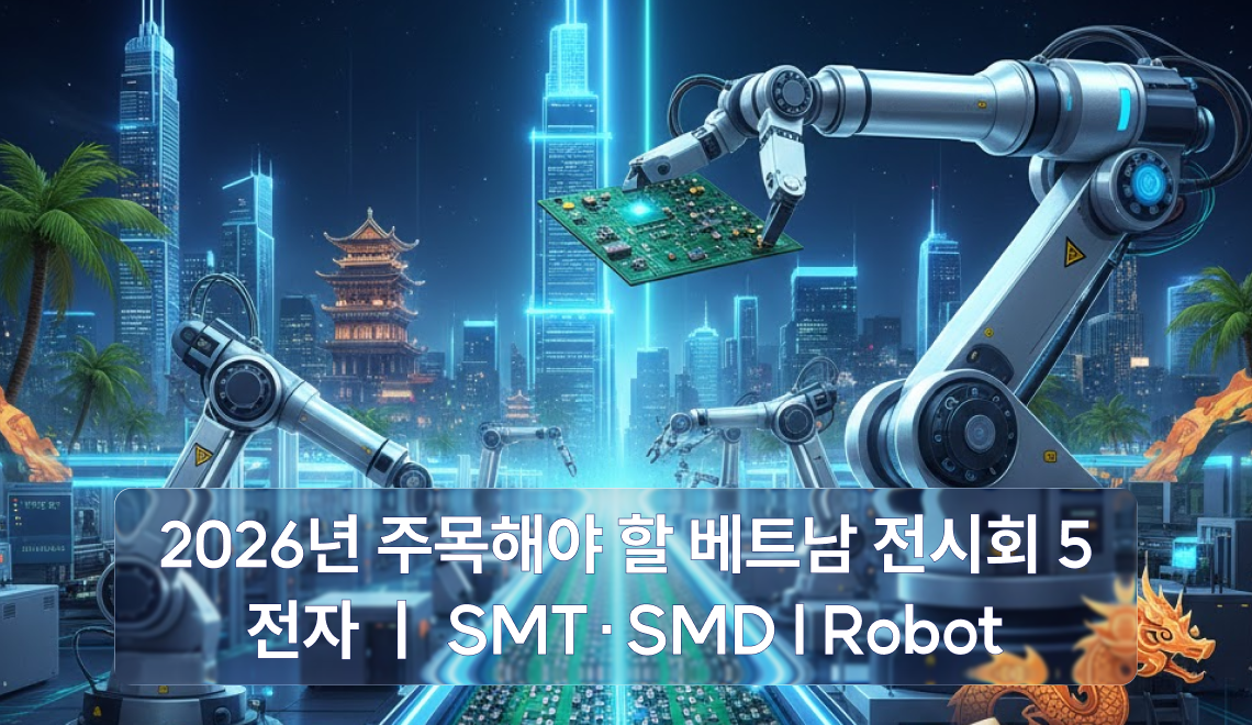 2026년 주목해야 할 SMT ∙ 전자제조 ∙ 자동화 관련 베트남 전시회